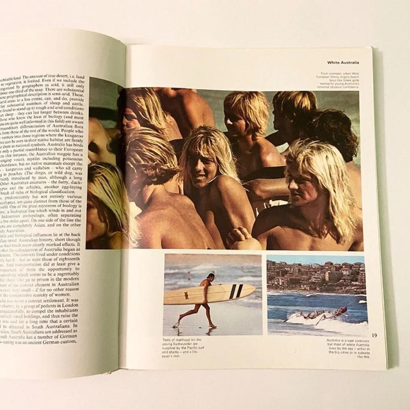 Vintage 1973 Peoples of the Earth Volume 1 Australia and Melanesia Danbury Press - Picture 12 of 16